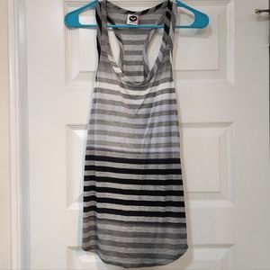 Roxy Striped Racerback Tank Top - L